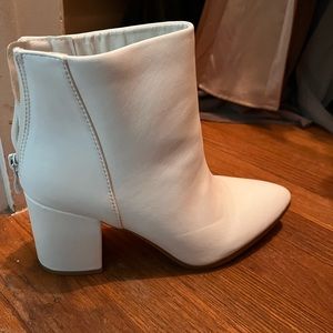 White booties